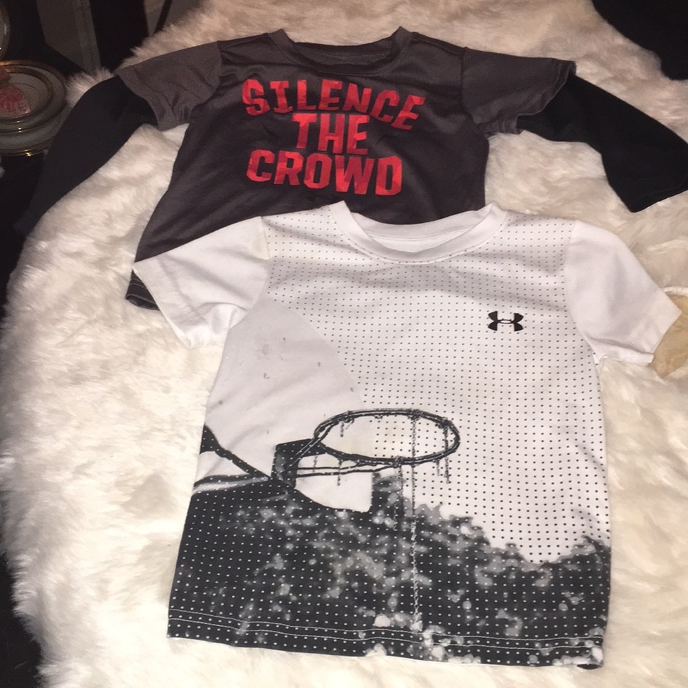 2 under Armour shirts dri fit